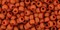 Toho 8/0 Round Japanese Seed Bead, TR8-46LF, Opaque Frost Terra Cotta, 17 grams